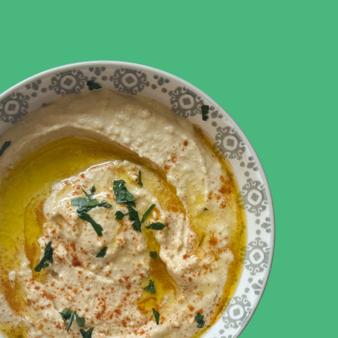 EASIEST EVER ULTRA-CREAMY HUMMUS