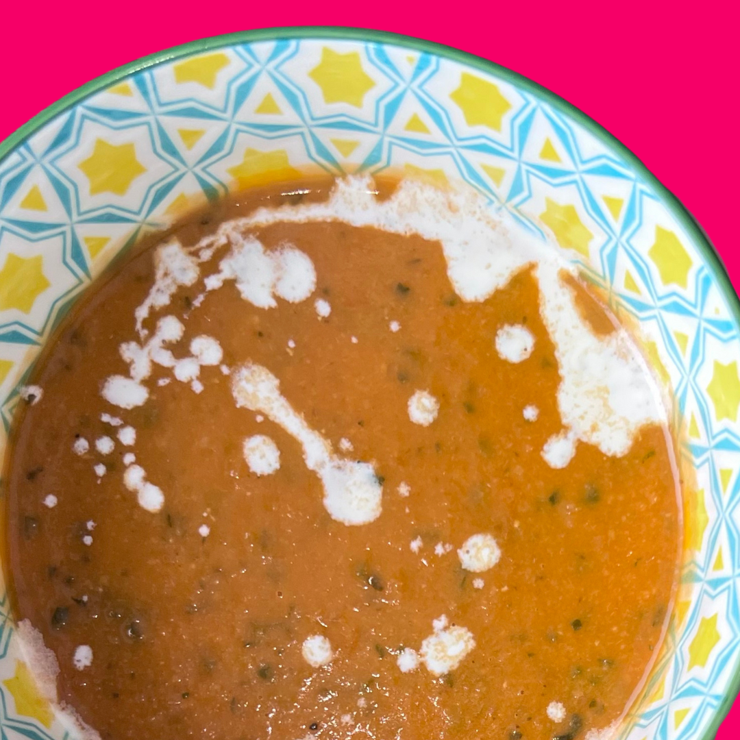 20 Minute Instant Pot Tomato Lentil Soup