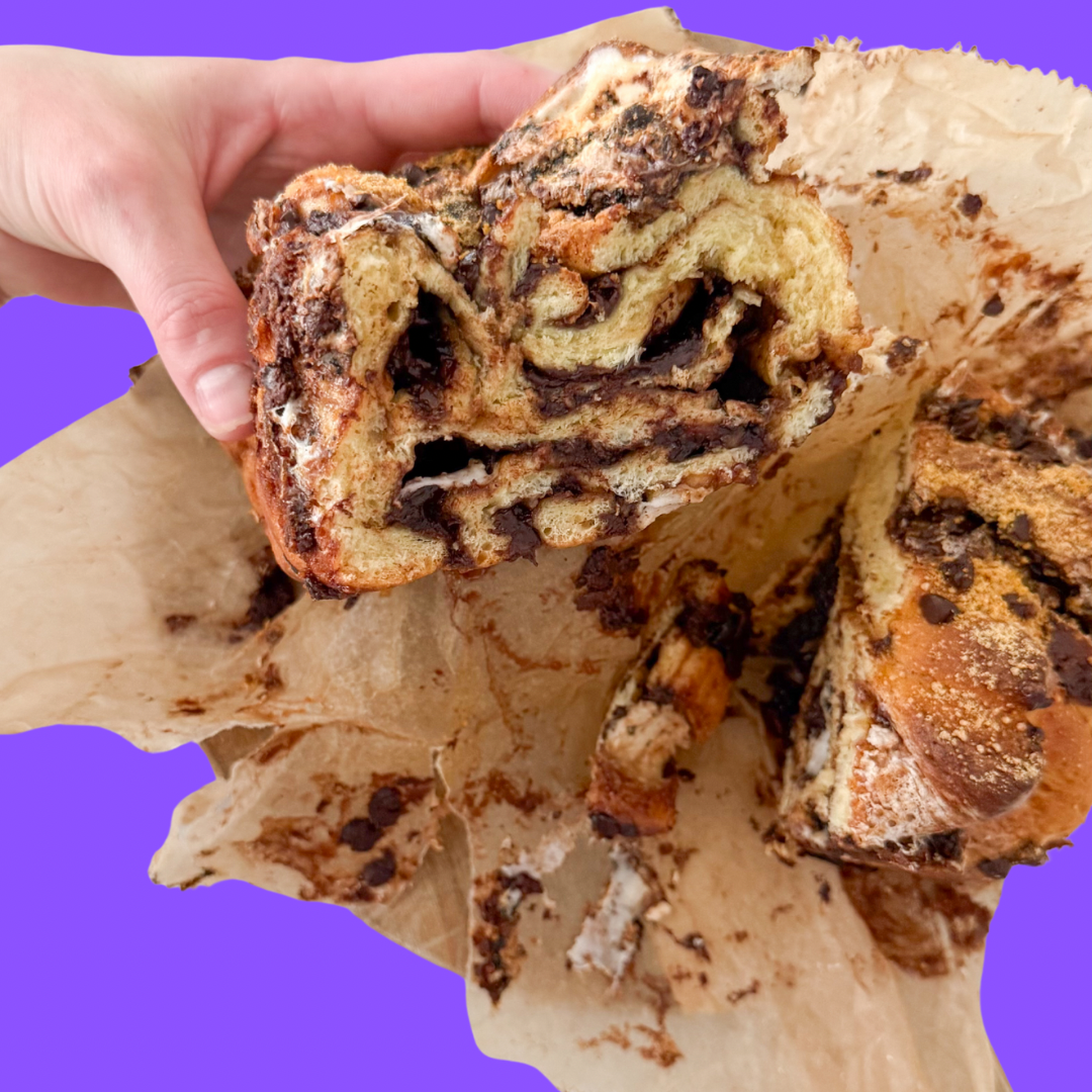 TOASTED MARSHMALLOW S'MORES BABKA