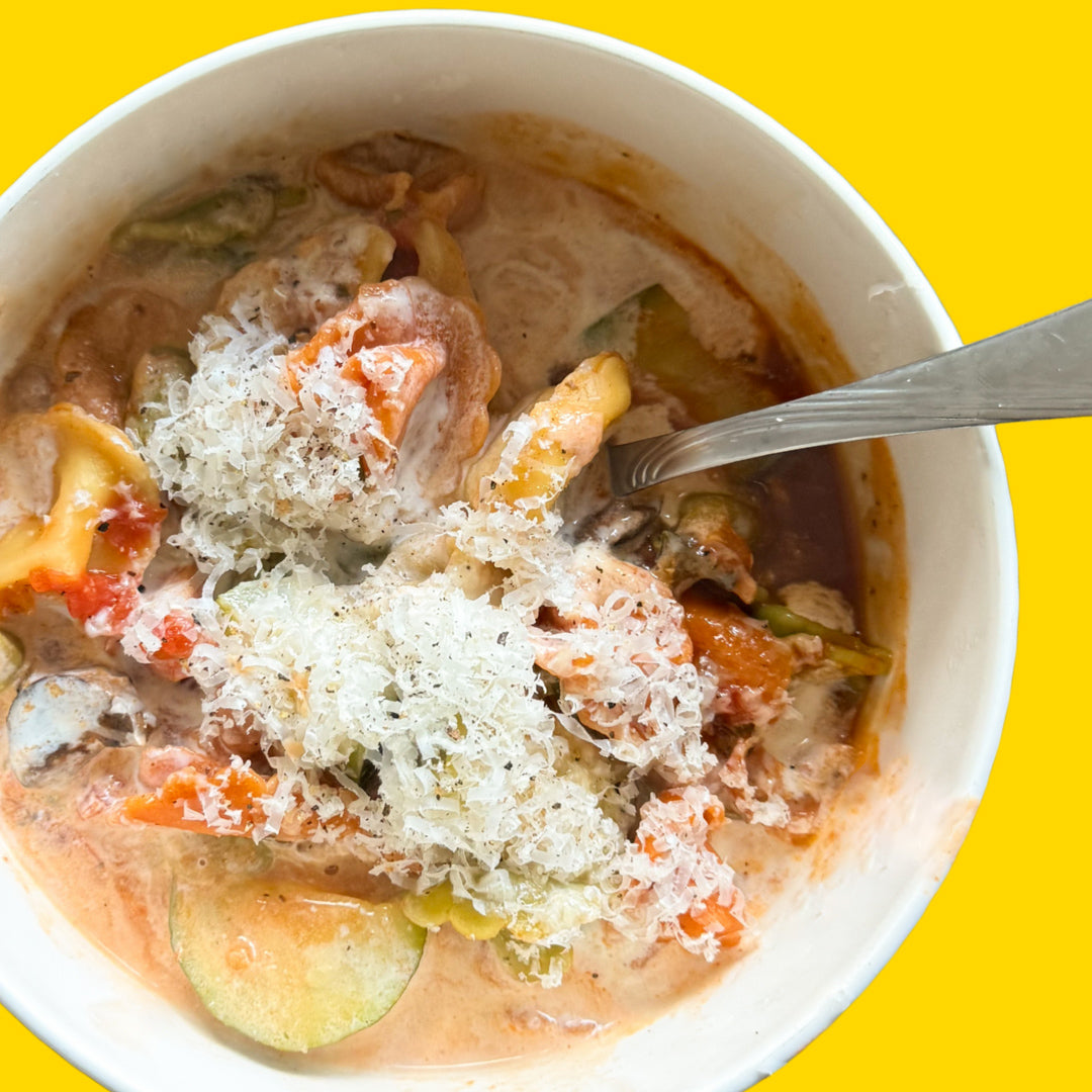 Cozy Creamy Tortellini Soup