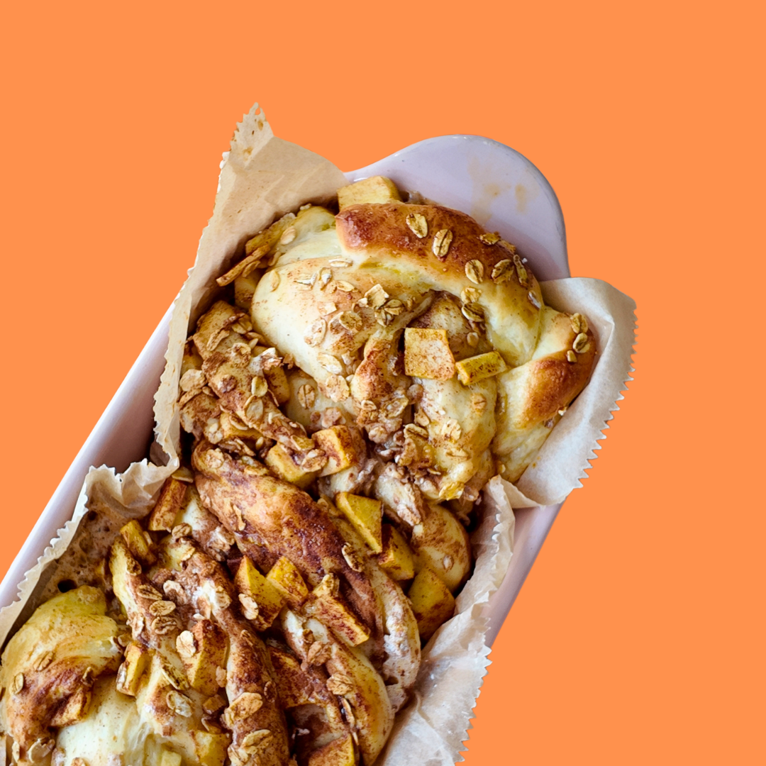 Cinnamon Apple Crisp Babka