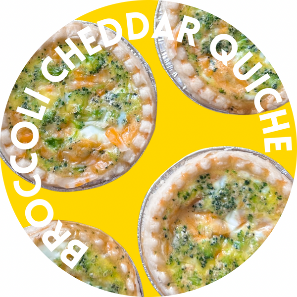 BROCCOLI CHEDDAR QUICHE